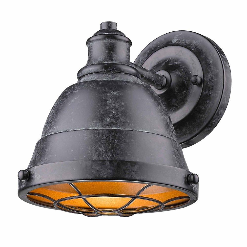 Golden Lighting Bartlett 1-light Vanity in Black Patina